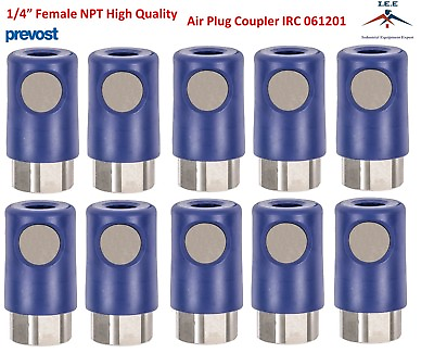 #ad 10 Pack Prevost Silver Air Plug Coupler IRC061201 1 4quot; FNPT High Quality Prevost $201.99