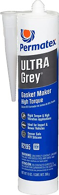 #ad Permatex 82195 Ultra Grey Rigid High Torque RTV Silicone Gasket Maker 13 . $19.59