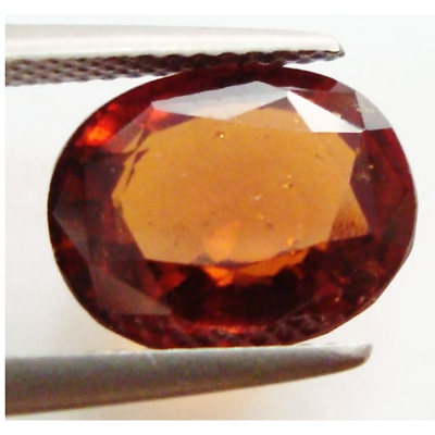 #ad 5.20cts Natural Certified unheated untreated Ceylon hessonite gomed garnet $104.00