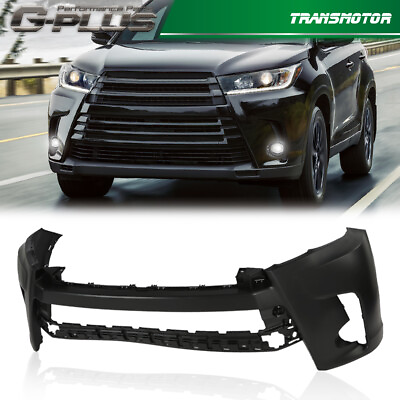 #ad Front Bumper Cover Assembly Fit For 2017 2018 2019 Toyota Highlander TO1000427 $98.81