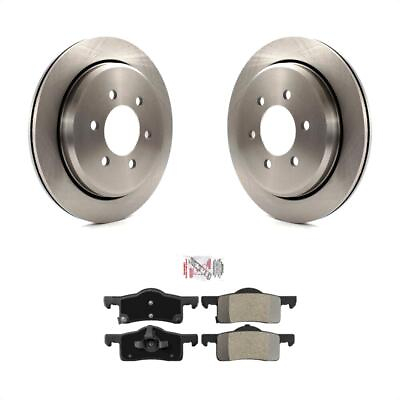 #ad Rear Brake Rotor Integrally Molded Pad Kit For Ford Expedition Lincoln Navigator C $169.88