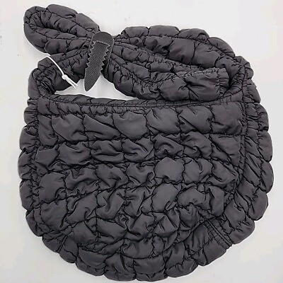 NEW Cos Quilted Messenger Bag. Black. 10quot;H x 13quot;W x 1quot;D $59.99