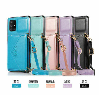 #ad For Stylo6 Wallet Leather Crossbody Strap Hybrid Back Case $12.78