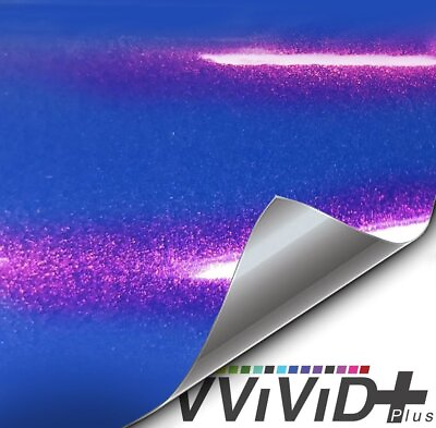 #ad VVivid 2019 VVivid Super Hero Blue Vinyl Car Wrap Film V255 $1.99