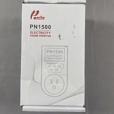 #ad Poniie PN1500 Portable Micro Electricity Usage Monitor Electrical Power. $17.00