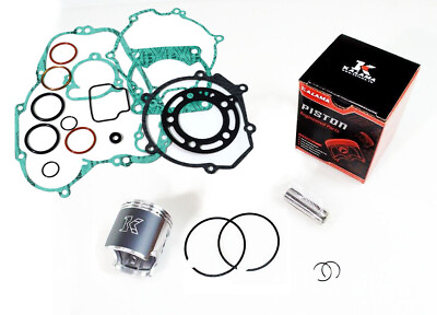 #ad For Kawasaki KX100 KX 100 98 13 Racing Piston amp; Piston Ring kit w Engine Gasket $44.50