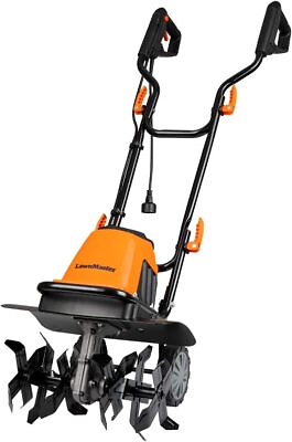 #ad Low Noise And Easy To Use Corded Electric Tiller 13.5 Amp 18 Inch Orange $149.99