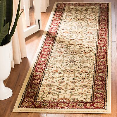 #ad Lyndhurst Collection Runner Rug 2#x27;3quot; x 14#x27; Ivory amp; Red Traditional Orient... $107.84