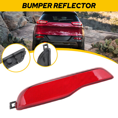 #ad Reflector Light Rear Left Driver Bumper Fit Cherokee Jeep 14 15 16 18 68105145AC $18.99