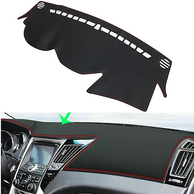 #ad New Leather Car Dashboard Dash Cover Pretector Mat For Sonata 2011 2014 $27.89