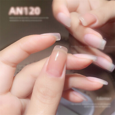 #ad Jelly Transparent UV Gel Nail Polish Soak Off LED Gel Vanrnish Manicure 8ml $3.99