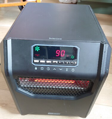Life Smart Quartz Infrared Space Heater HT1013US 1500 Watts. No remote $60.00