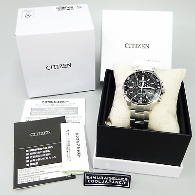 #ad CITIZEN Citizen Collection VO10 6771F Eco Drive Chronograph Men#x27;s Watch NEW $142.55