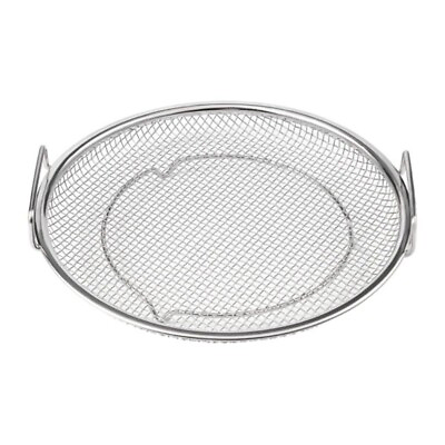#ad Frying Strainer Stainless Steel Double Ear Spoon W Handle Funnel Kitchen Basket $30.34
