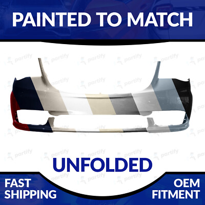 #ad NEW Paint To Match Unfolded Front Bumper For 2011 2016 Chrysler Town amp; Country $173.99
