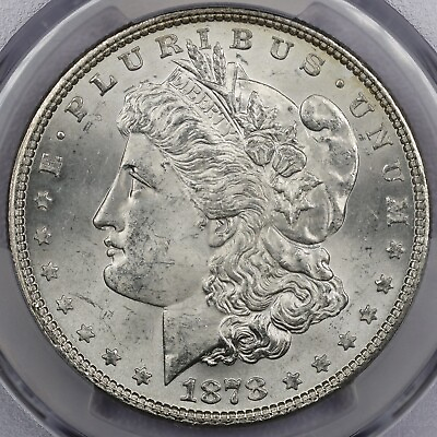 #ad 1878 7TF Reverse of 78 Morgan Silver Dollar PCGS MS 63 $249.99