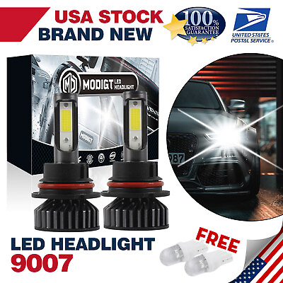 #ad For Nissan Sentra 2000 2003 2Pcs 9007 HB5 LED Headlight High Low Beam Bulbs Kit $13.28
