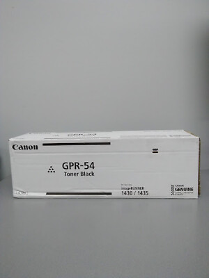#ad Canon GPR 54 Black Toner Cartridge 9436B003AA $54.99