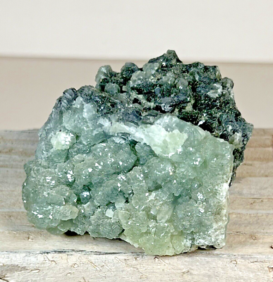 #ad Green Prehnite Crystal Mineral from Morocco 212 grams $21.20