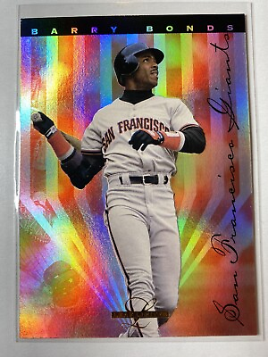 #ad 1995 Leaf Limited Barry Bonds #11 Prism Foil Baseball Card San Francisco Giants $6.95