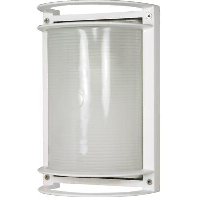 #ad Nuvo Lighting 60 530 Brentwood Outdoor Wall Light Semi Gloss White $55.99