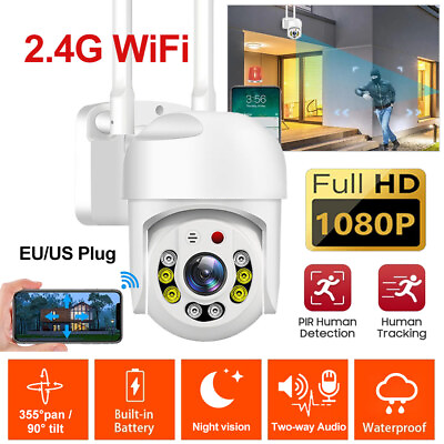 #ad 1080P WiFi Security IP Camera Wireless PTZ H.264 Home Surveillance YCC365 Plus $26.99