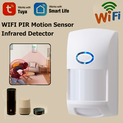 #ad WiFi Infrared Detector PIR Motion Sensor Wireless Home Security Burglar Alarm $13.29