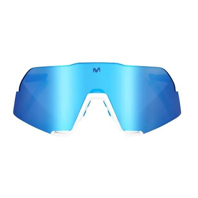 #ad 100 Percent S3 HiPER Blue Multilayer Mirror Sunglasses SE Movistar Team White $90.99