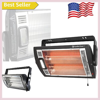 #ad Space Saving Radiant Heater with Overheat Protection Ceiling Mount for Garages $129.99