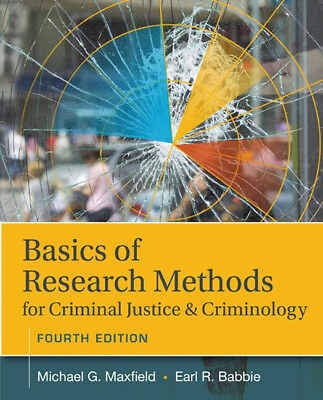 #ad Basics of Research Methods for Criminal Justice and Criminology 4th Edition $14.95