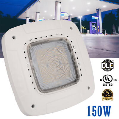 #ad Commercial 150W LED Canopy Lights Parking Garage Gas Station Light Fixture 5000K $108.85