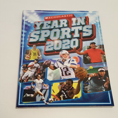 #ad Scholastic Year in Sports 2020 Paperback Book By Buckley Jr. James New Pros $9.99
