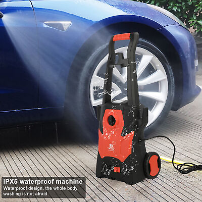 #ad 120bar Power Washer 1600W High Pressure Washer Cleaner Insulation Handle as $97.99