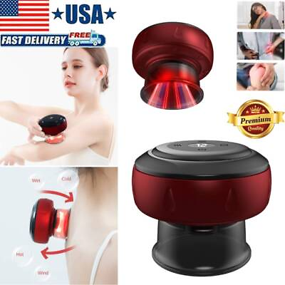 #ad Electric Cupping Massager Therapy Machine Infrared Vacuum Cupping Cups $16.99