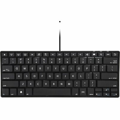 #ad New Targus Wired Tablet Keyboard Micro USB Connector Black AKB122US Retail Box $18.66