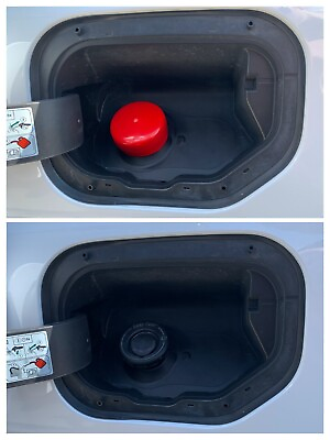 #ad Ford Red gas cap dust amp; water cover 2021 2024 Ford F 150 EZ fuel filler cover $9.99