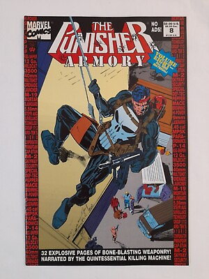 #ad THE PUNISHER ARMORY Issue #8 Marvel Comics 1993 BAGGED amp; BOARDED $6.00