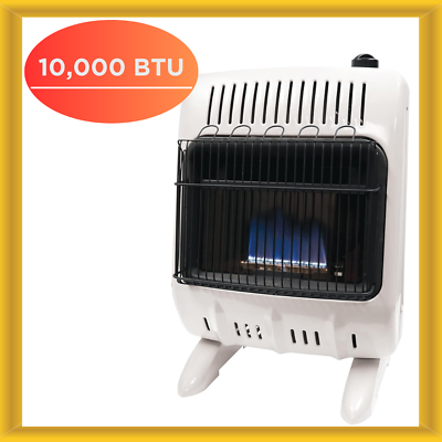 #ad Mr. Heater F299310 10000 BTU Vent Free Dual Fuel Blue Flame Heater Convection $180.19