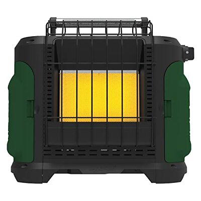 #ad Heater 18000 BTU Propane Recreational Radiant Portable Green NEW $157.56