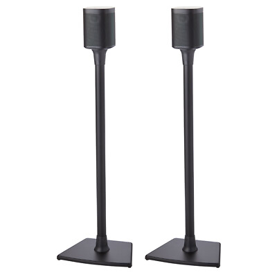 #ad Sanus Wireless Speaker Stands for Sonos ONE PLAY:1 and PLAY:3 Pair $79.99