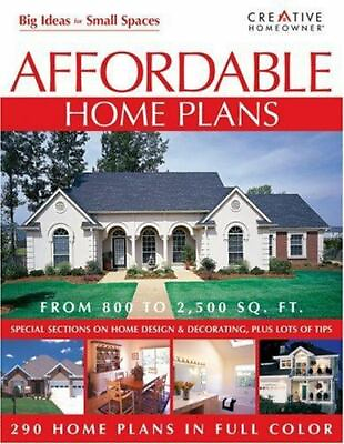 #ad Affordable Home Plans by Homeowner The Editors of $5.33