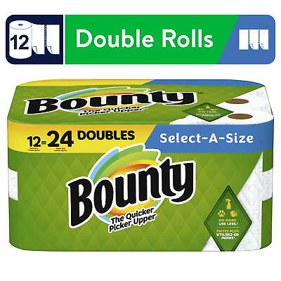 #ad Select a Size Paper Towels 12 Double Rolls White $19.91