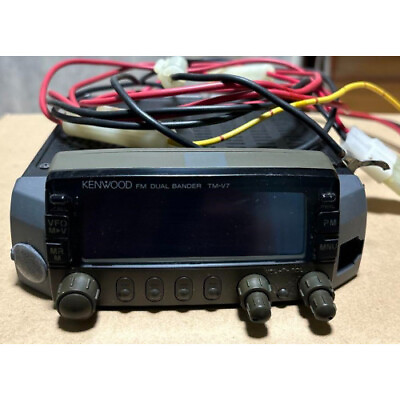 #ad KENWOOD amateur radio set for car TM V7 FM Dual Bander $325.84