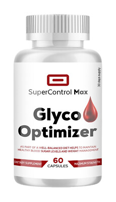 #ad SuperControl Max Glyco Optimizer for Blood Sugar Support 60 Capsules $29.95