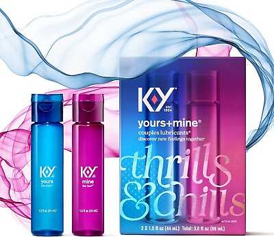 #ad KY Jelly His And Hers Stimulate Sex Lubricant For Him Women Couples Warm Lube $17.49