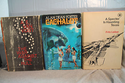 #ad lot vtg old Sci Fi A SPECTER IS HAUNTING TEXAS THE WAR AGAINST RULL CACHALOT $17.00