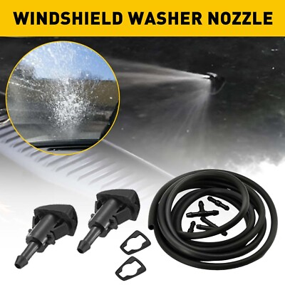 #ad Washer Windshield Fluid Nozzle Connector For Hose Dodge Durango Charger Jeep RAM $9.99