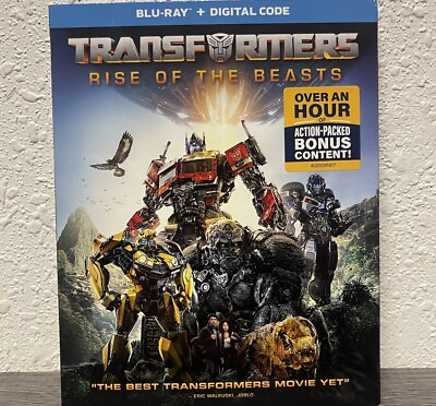 #ad Transformers: Rise of the Beasts Blu ray Digital Code Copy 2023 BRAND NEW $14.40