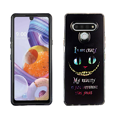 #ad BLACK CAT QUOTE CASE COVER PROTECTOR FOR STYLO 4 5 6 PIXEL 4 PIXEL 4XL THINQ G8 $8.99