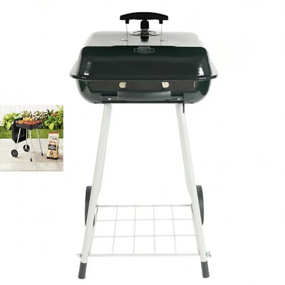 #ad 17.5quot; 1 Burner Portable Propane Gas BBQ Grill Barbecue with Adjustable Dampers $20.55